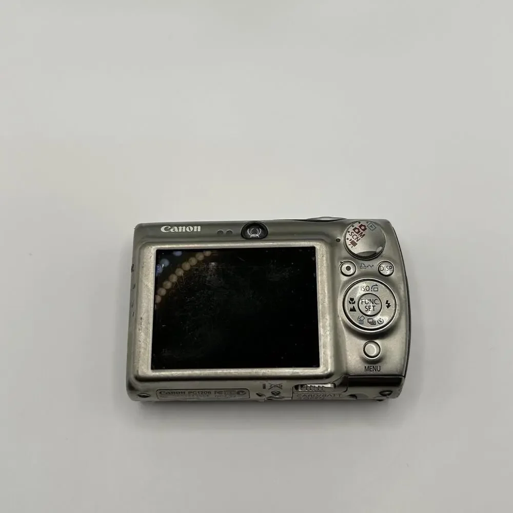 Canon PowerShot ELPH SD900 Silver 10MP 3X Zoom Digital Pocket Camera No Shutter